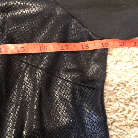 Ice Black and Red Long Sleeve Dress colorblock size 12 - Picture 3 of 7